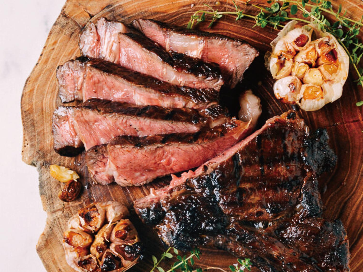 Grilled Aberdeen Angus Ribeye With Butter Glaze