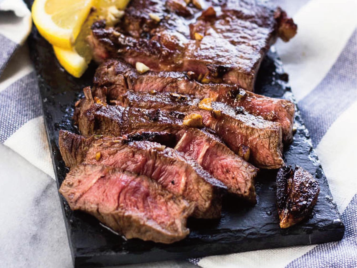 Lemon Garlic Aberdeen Angus Chuck Eye Steak