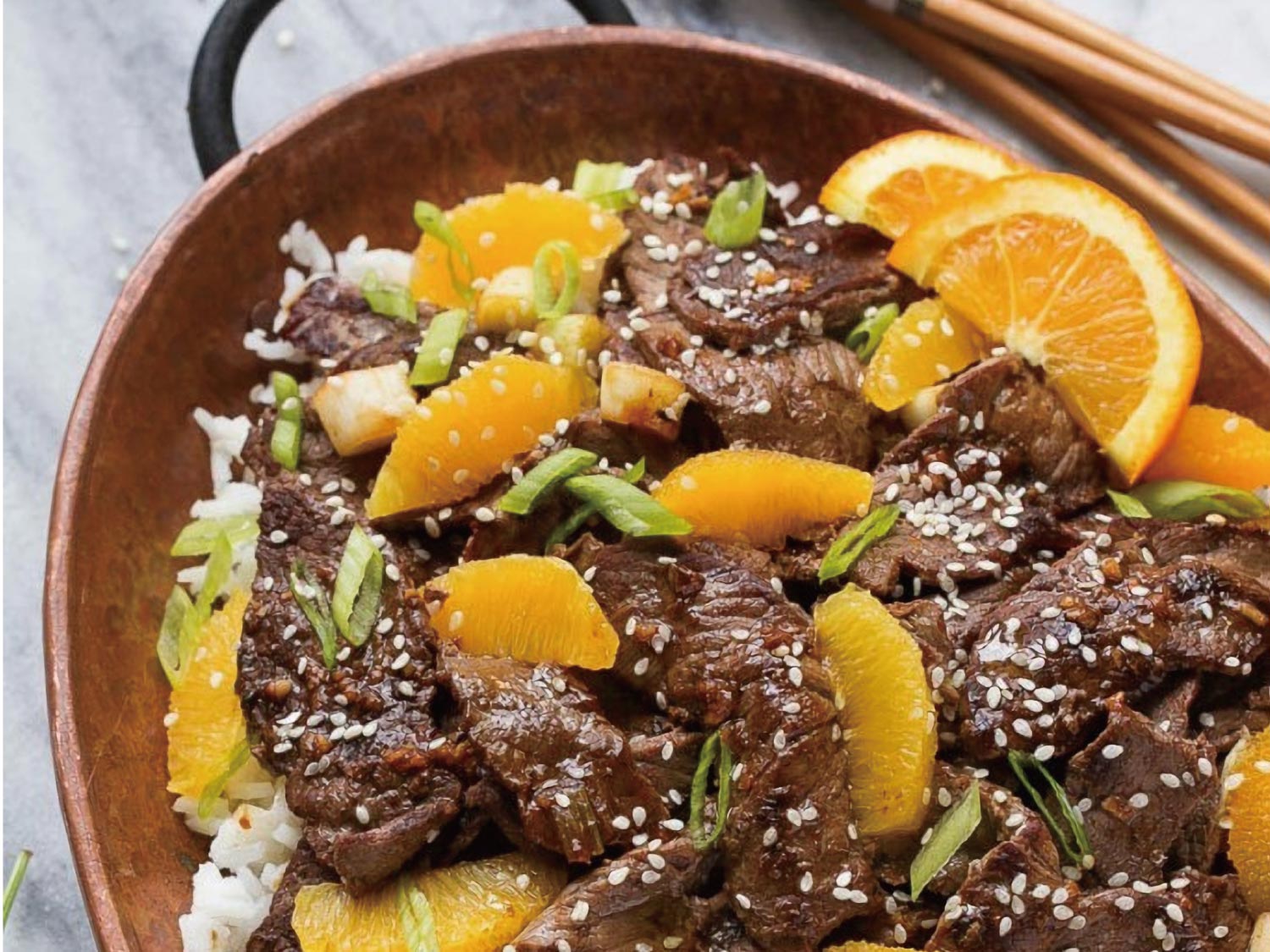 Orange Aberdeen Angus Sirloin Stir Fry