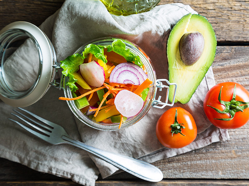 Spanish Natural Avocado Salad